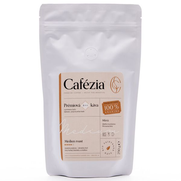 Cafezie Medium Roast (New Orleans) mletá BIO 250g