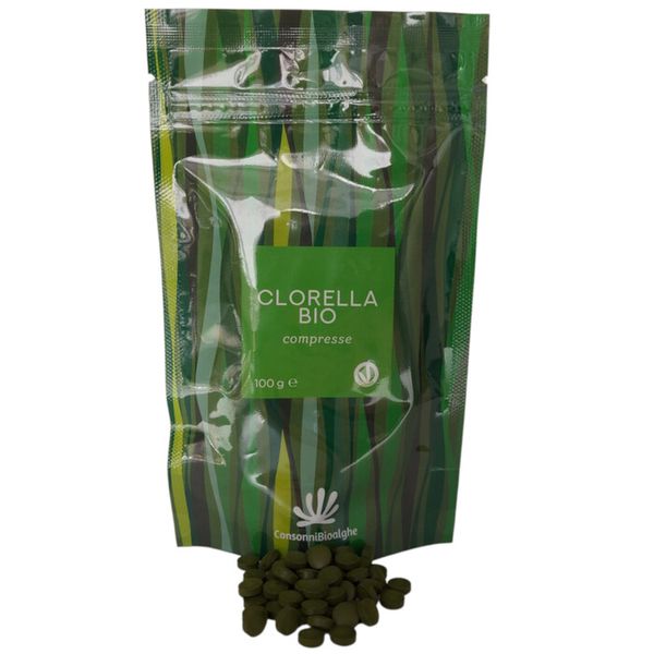 Chlorella 250mg TOP BIO tablety ConsonniBioalghe