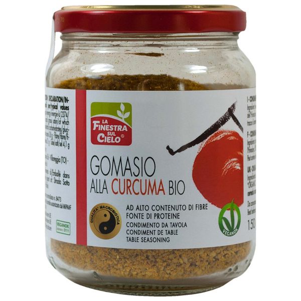 Gomasio s kurkumou BIO 150g La Finestra