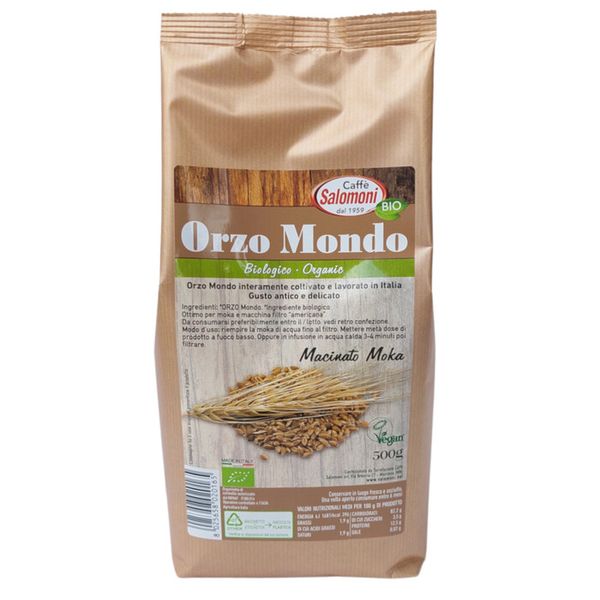 Orzo Mondo - Ječný nápoj BIO 500g Salomoni