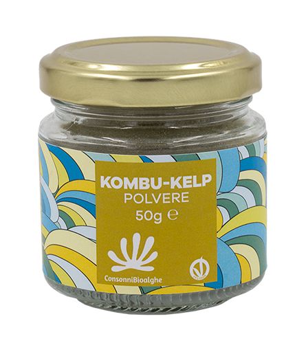 Kombu - Kelp prášek 50g ConsonniBioalghe