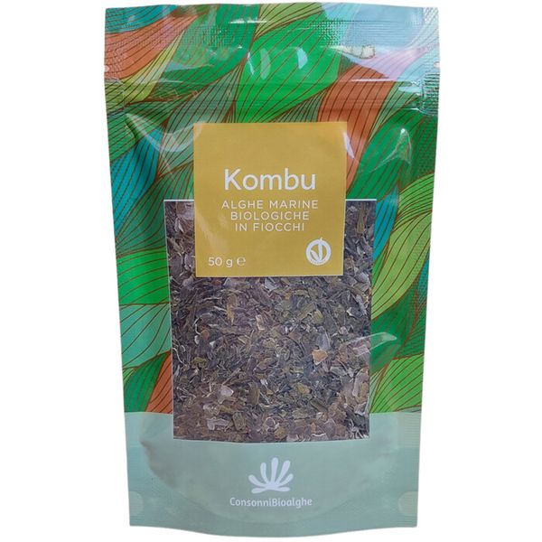 Kombu z Atlantiku vločky BIO 50g ConsonniBioalghe