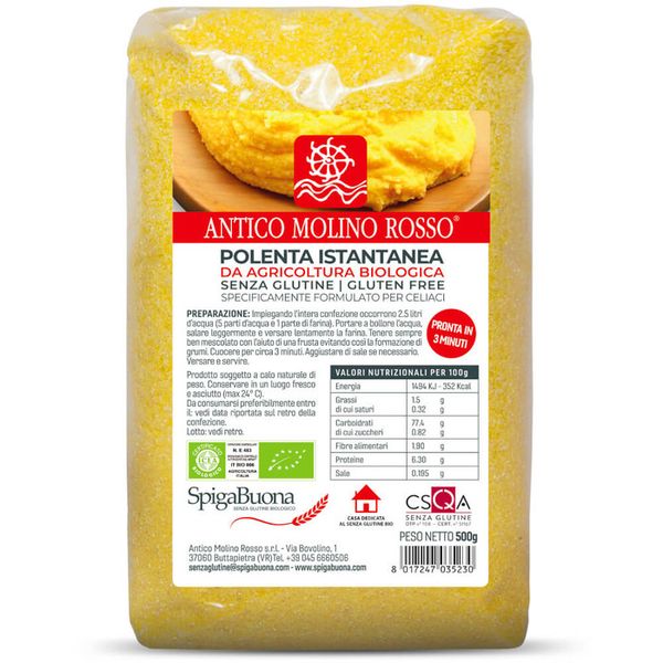 Kukuřičná polenta instantní BIO 500g SpigaBuona®