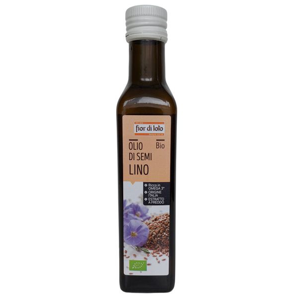 Lněný olej BIO 250ml fior di loto