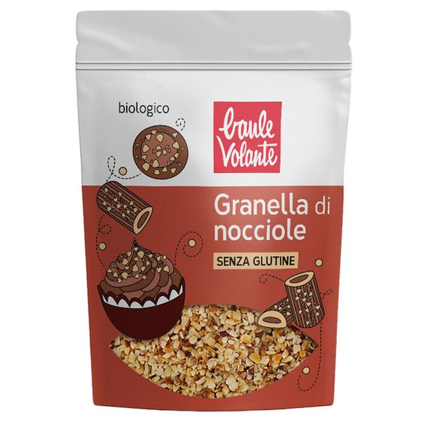 Lískovcová drť (granella) BIO 75g Baule Volante