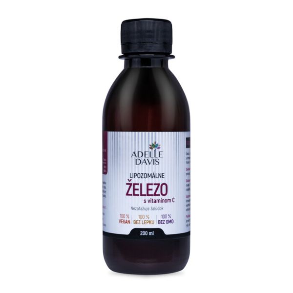 Liposomální železo 200ml Adelle Davis