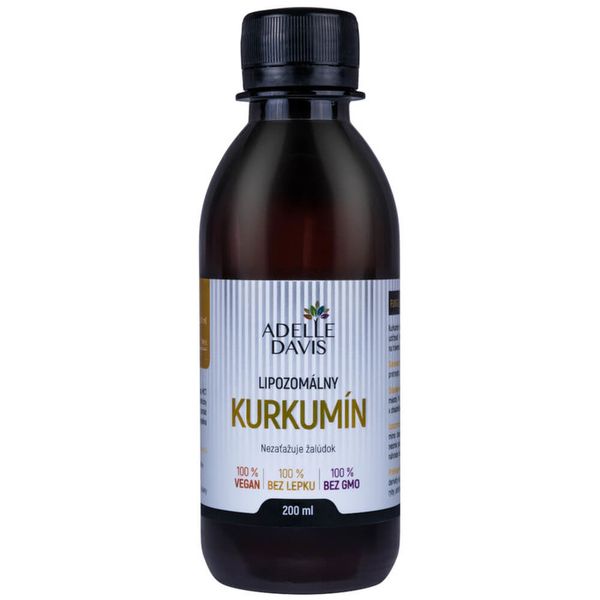 Liposomální kurkumin 200ml Adelle Davis