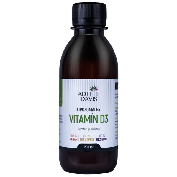 Lipozomální vitamín D3 200ml Adelle Davis