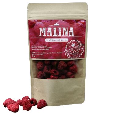 Malina lyofilizovaná 100g Healthy Planet