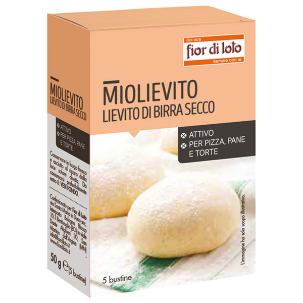 MIOLIEVITO - Droždí sušené aktivní 5x10g fior di loto