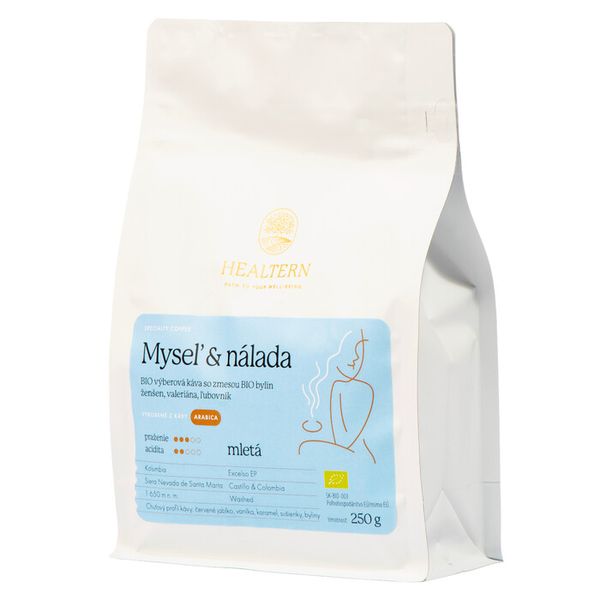 Mysl &amp; Nálada mletá BIO 250g Healtern