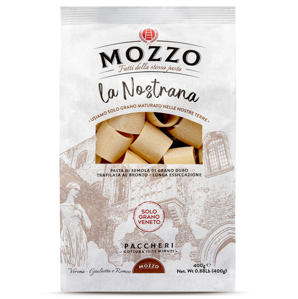 Paccheri semolinové la Nostrana 400g MOZZO