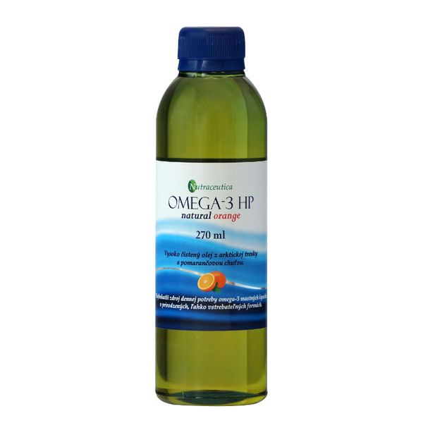 Rybí olej Omega-3 HP pomeranč 270ml Nutraceutica