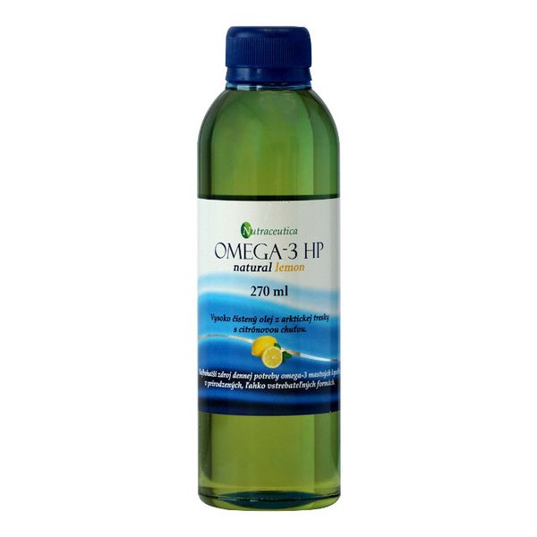 Rybí olej Omega-3 HP citron 270ml Nutraceutica