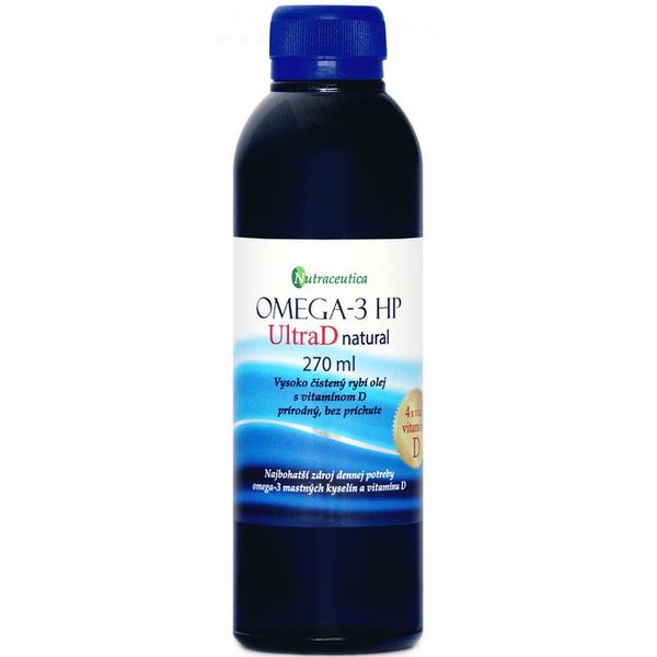 Rybí olej Omega-3 HP UltraD s vitamínem D 270ml Nutraceutica