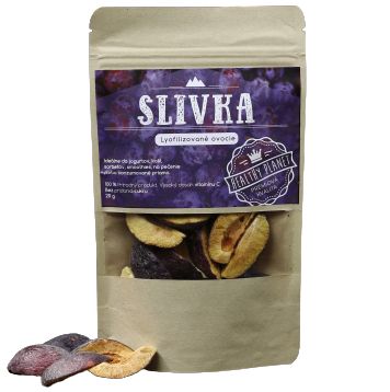 Švestka lyofilizovaná 100g Healthy Planet