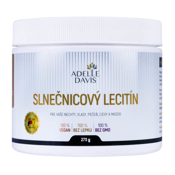 Slunečnicový lecitin 275g Adelle Davis