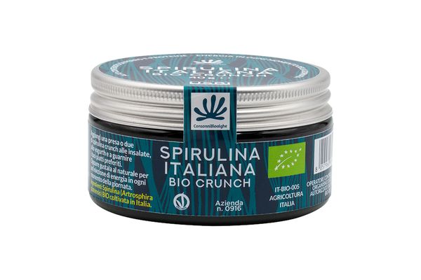 Spirulina křupavá z Itálie TOP BIO 40g ConsonniBioalghe