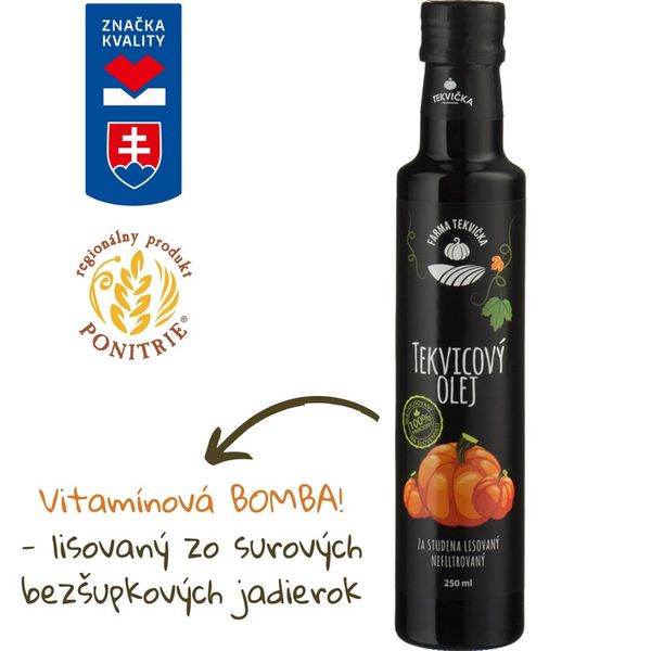 Dýňový olej 250ml Farma Dýně