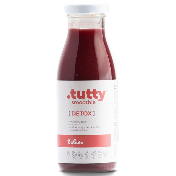 Tutty smoothie Detox 250ml Bobule