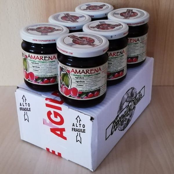 Višňový džem TOP BIO 6 x 210g Agritur