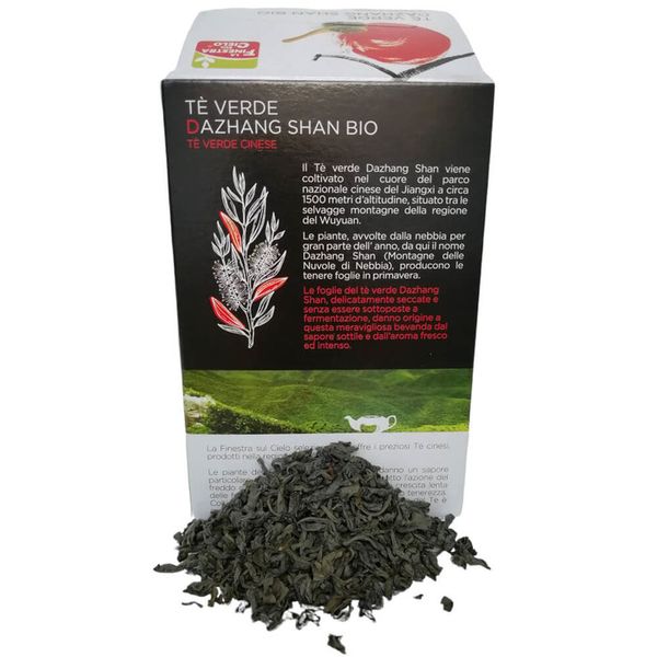 Dazhang Shan - Zelený čínský čaj sypaný BIO 80g La Finestra